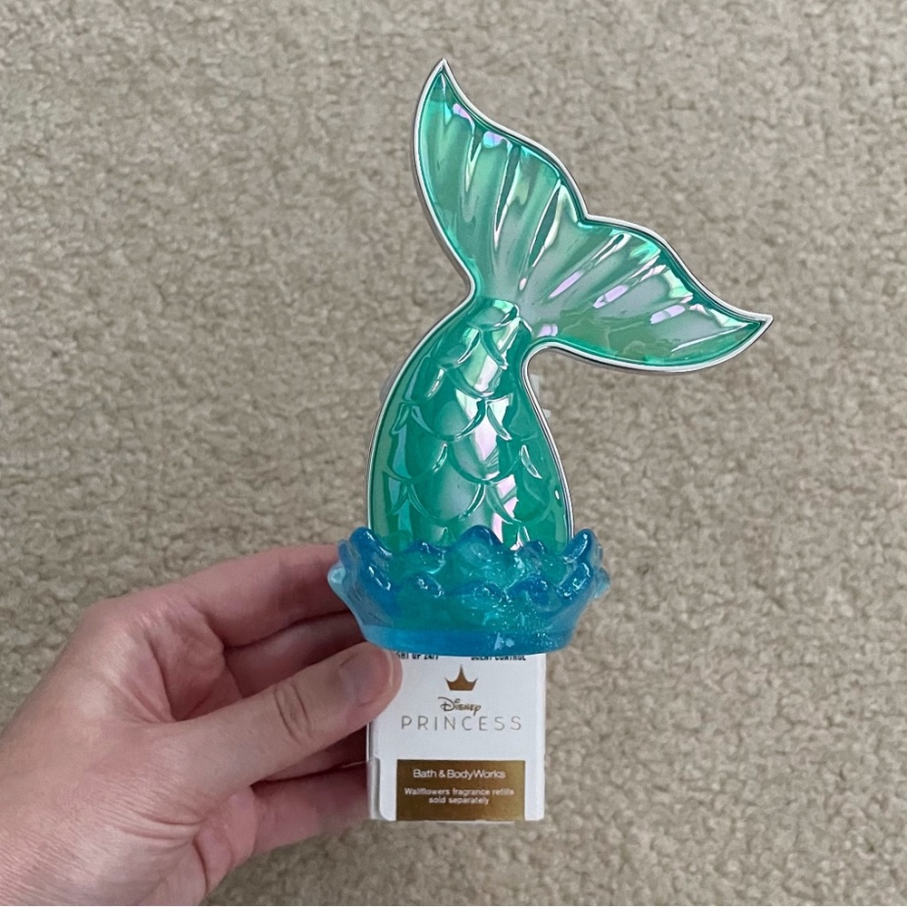 Bath & Body Works Disney Princess Ariel Nightlight Scent Control Wallflower Plug